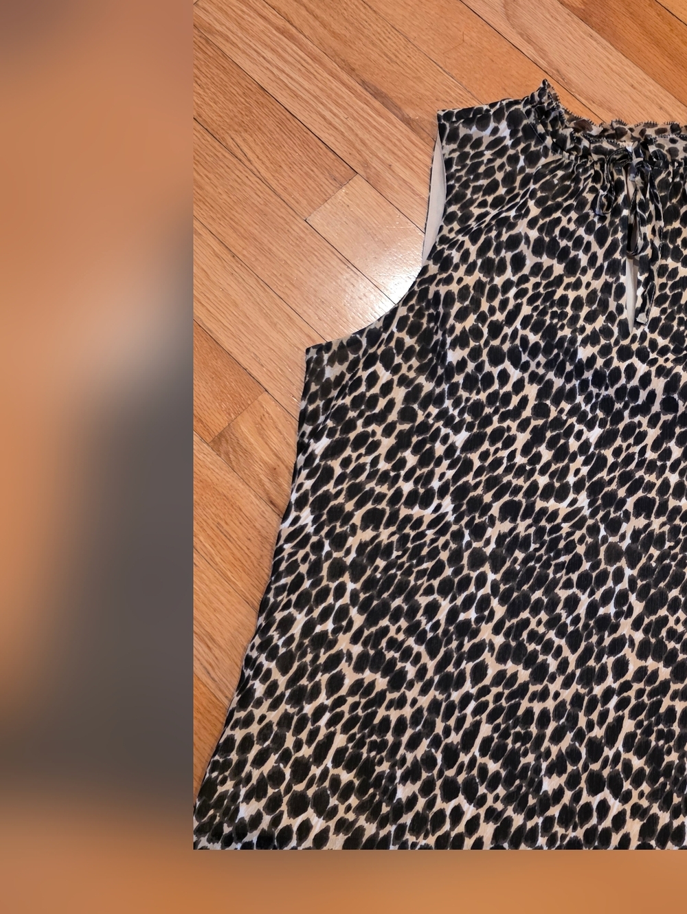 J Crew Animal Print Dress Tank